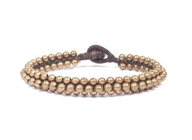 Continuous Brass Bracelet 1